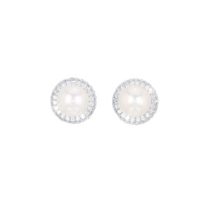 Pearl Lobe Earrings 563014 Mabina MABINA 3