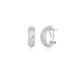Zircons Circle Earrings 563174 Mabina MABINA 5