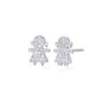 Zircons Lobo Earrings 563177 Mabina MABINA 5