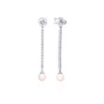Earrings Pearls And Cubic Zirconia 563193 Mabina MABINA 5