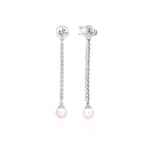 Zircons Circle Earrings 563174 Mabina MABINA 4