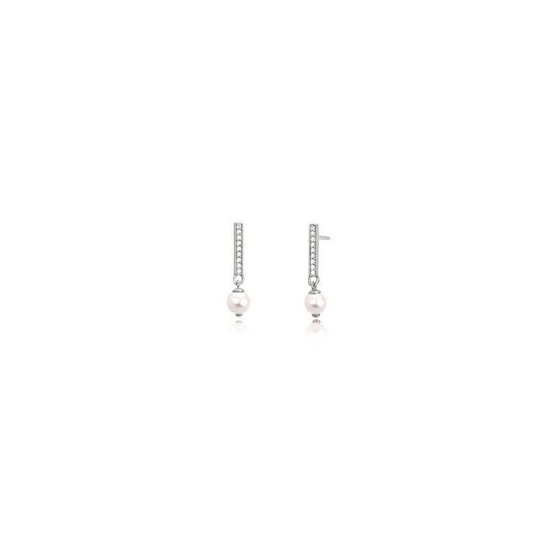 Earrings Pearls And Cubic Zirconia 563289 Mabina MABINA 2