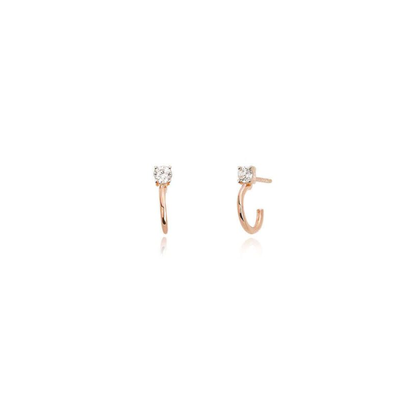 Rosati Zirconia Lobo Earrings 563300 Mabina MABINA 2