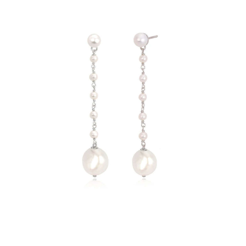 Pearl Pendant Earrings 563308 Mabina MABINA 2