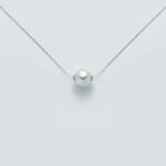 Akoya Pearl Necklaces Pearl Loop Cpp70 Jewelry With