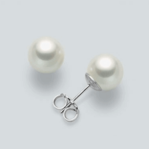 Akoya Pearls Earrings At Stake Op758 Jewelry With