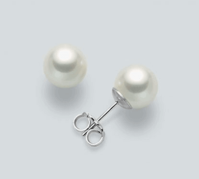 Akoya Pearls Earrings At Stake Op758 Jewelry With