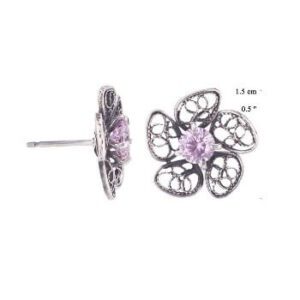 Phlox Post Tiny Earrings E4118 Yvone Christa