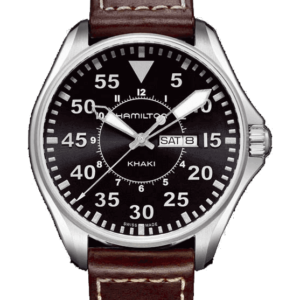 Khaki Aviation Pilot Pioneer Chrono Quartz Watch H64611535 Hamilton HAMILTON
