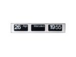 Wall Clock, A Palette Dator 60 Horizontal White D60ob Solari Lineadesign Orologio 5