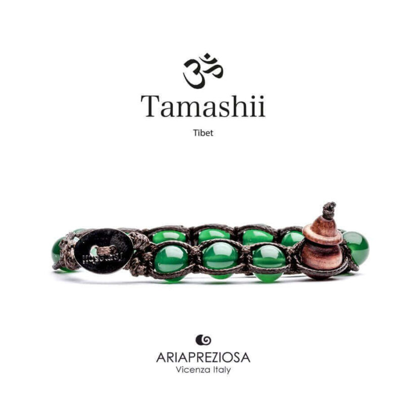 Tamashii Green Agate Bracelets Bhs900-12 Bracciali 2
