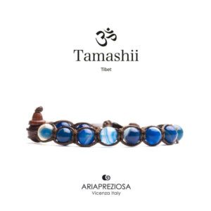 Tamashii Bracelets Blue Striated Agate Bhs900-141 TAMASHII