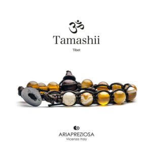 Tamashii Bracelets Striated Magenta Agate Bhs900-156 Bracciali 5