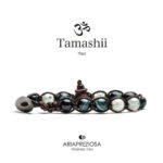 Tamashii Bracelets Green Persia Sriata Agate Bhs900-161 Bracciali 6