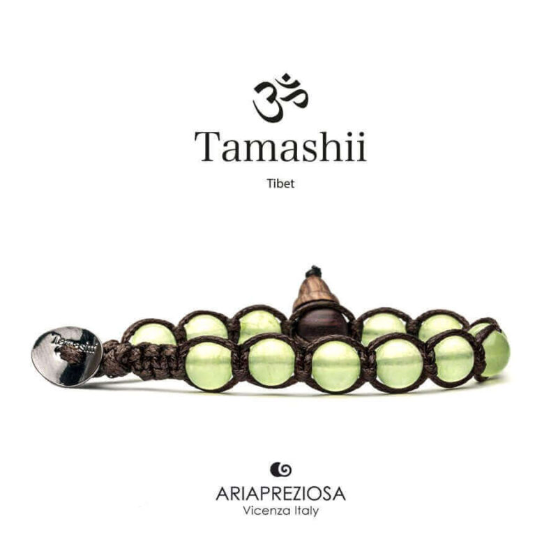 Tamashii Bracelets Light Green Jade Bhs900-197 Bracciali 2