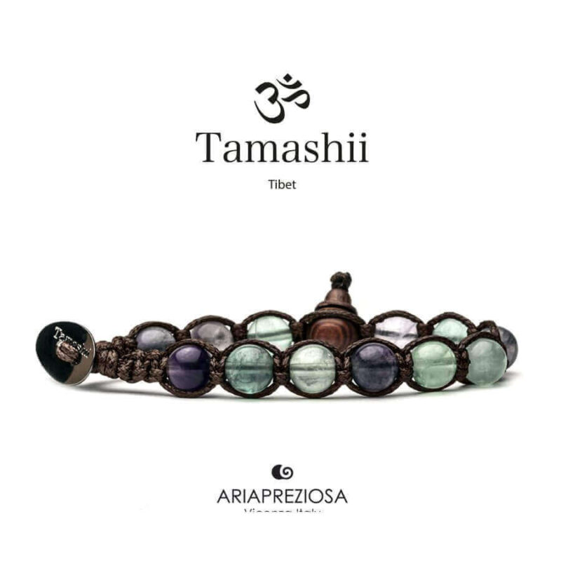 Tibetan Fluorite Bracelets Bhs900-203 Tamashii Bracciali 2
