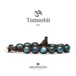 Stone Collar Bracelets Blue Bhs900-204 Tamashii Bracciali 6