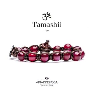 Tamashii Bracelets Red Agate Bhs900-34 Bracciali