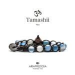 Tamashii Bracelets Striated Blue Agate Bhs900-84 Bracciali 6