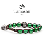 Prayer Wheel Bracelets Green Agate Bracelet Bhs1100-12 Tamashii Bracciali ruota della preghiera 5