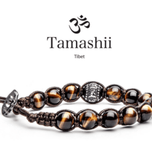 Bracelets Wheel Of Prayer Bracelet Tiger Eye Bhs1100-214 Tamashii