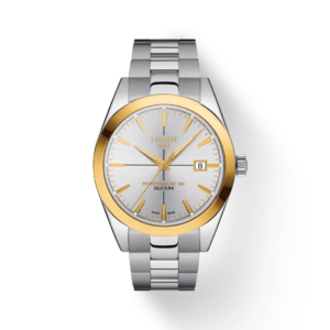 T-classic Gentleman Powermatic 80 Silicium Solid 18k Gold Bezel T9274074103101 Tissot