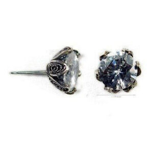 Earrings Half Moon On Daisy Flower E1607cz Yvone Christa Earrings 4