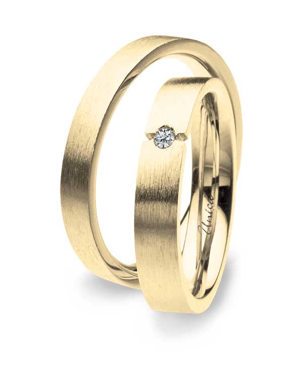 Unica Traditional Wedding Rings Mf10l