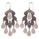 Filigree Leaf Earrings E1218 Yvone Christa Earrings 5