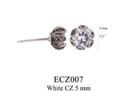 Yvone Christa Jewelry Earrings Extra-small Tulip Cup Post Ecz007