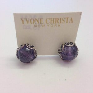 Filigree Hang Flower Earrings Ec1044 Yvone Christa Earrings 4