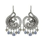 Paisley Pear Droplet Earrings E3507 Yvone Christa Earrings 4