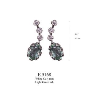 Diamond Filigree Shape Earrings E1078 Yvone Christa Earrings 4