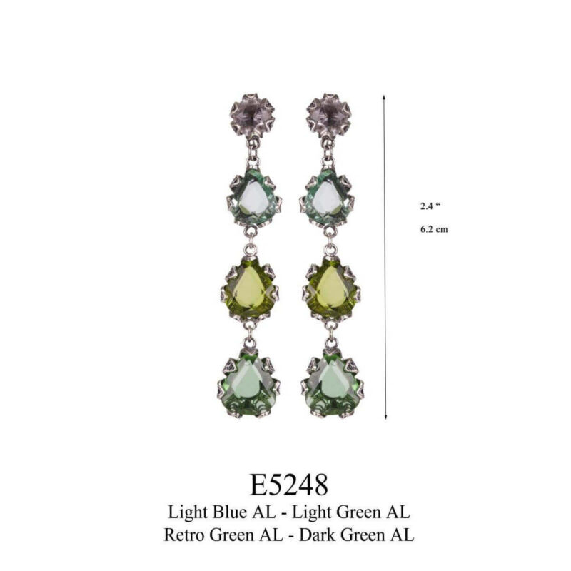 Long Aquadecor Lemuria Earrings E5248 Yvone Christa Earrings 2
