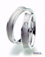 Unica Wedding Rings Unique White Gold Nic0026 Matrimoniali 7