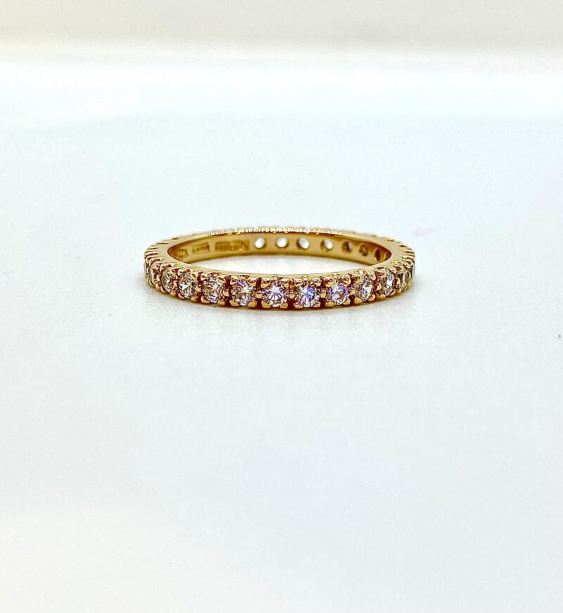 Nicolis Gioilelli 1951 Eternity Ring Fedina Girodito Fg003 Gold Jewelry GIOIELLI IN ORO 3