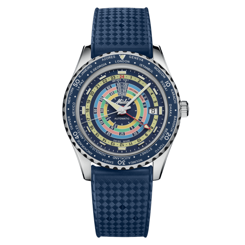 Ocean Star Decompression Worldtimer MIDO 2