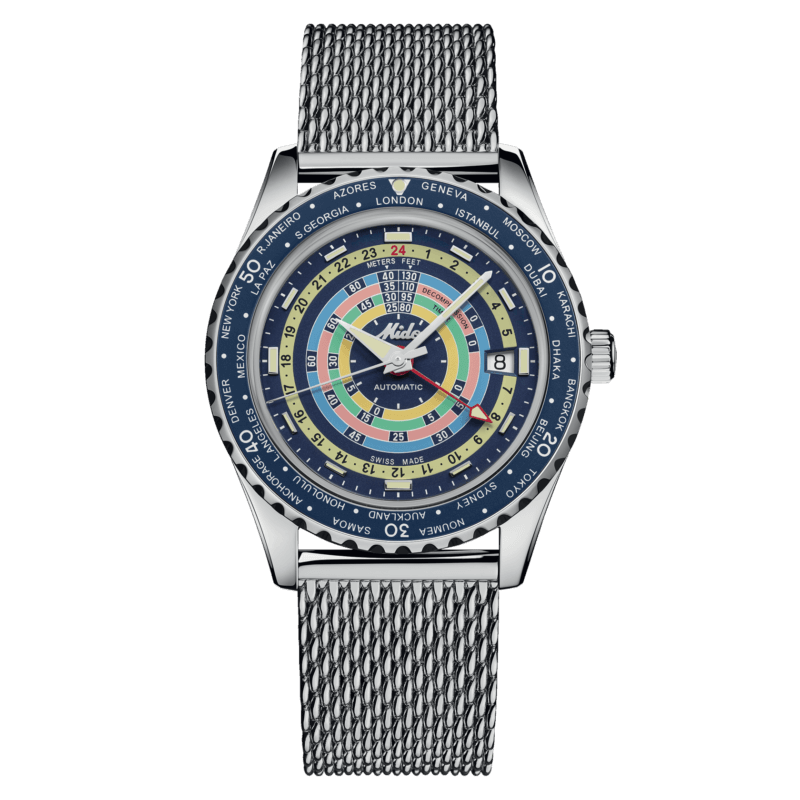 Ocean Star Decompression Worldtimer MIDO 3