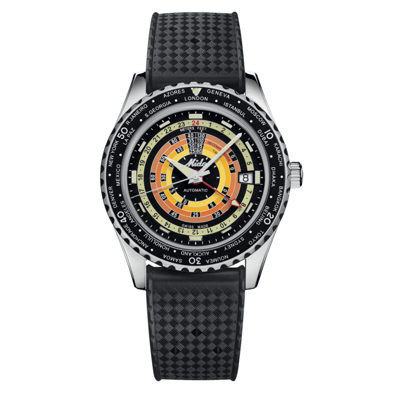 Ocean Star Decompression Worldtimer MIDO 2