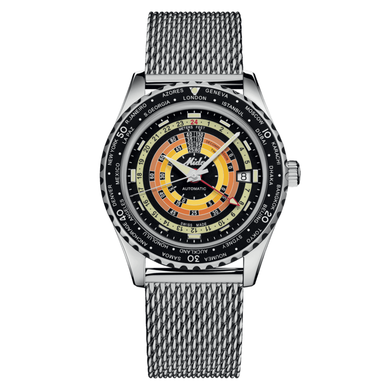 Ocean Star Decompression Worldtimer MIDO 3