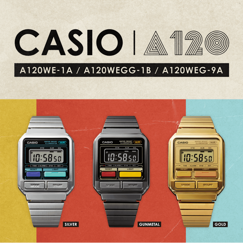 CASIO A120WEG-9A CASIO 3