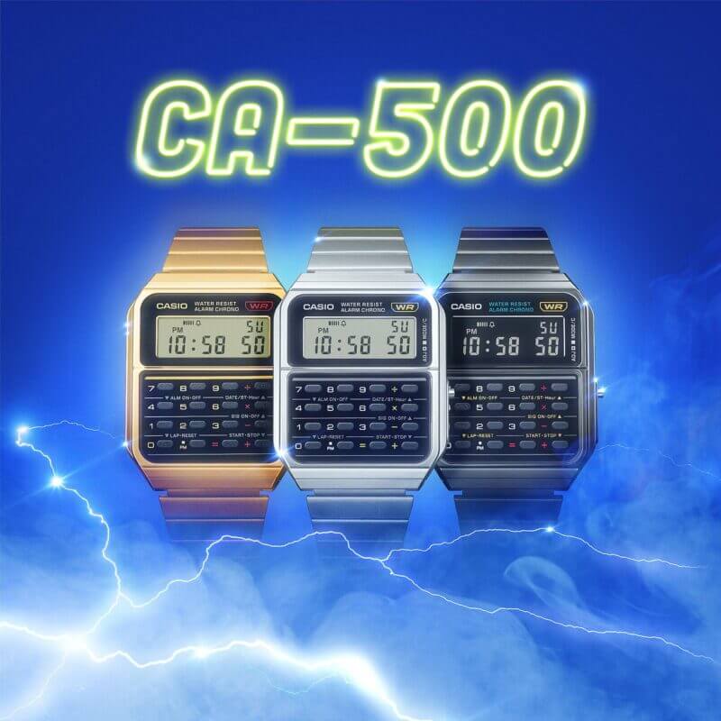 CASIO Edgy Collection CA-500WEG-1A CASIO 5