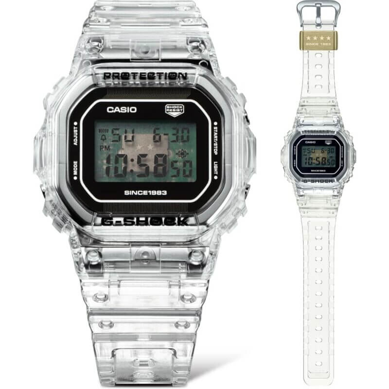 CASIO CLEAR REMIX per il 40° anniversario di G-SHOCK DW-5040RX-7 CASIO 4