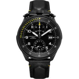 Takeoff Automatic Chronometer Watch H76786733 Khaki Aviation