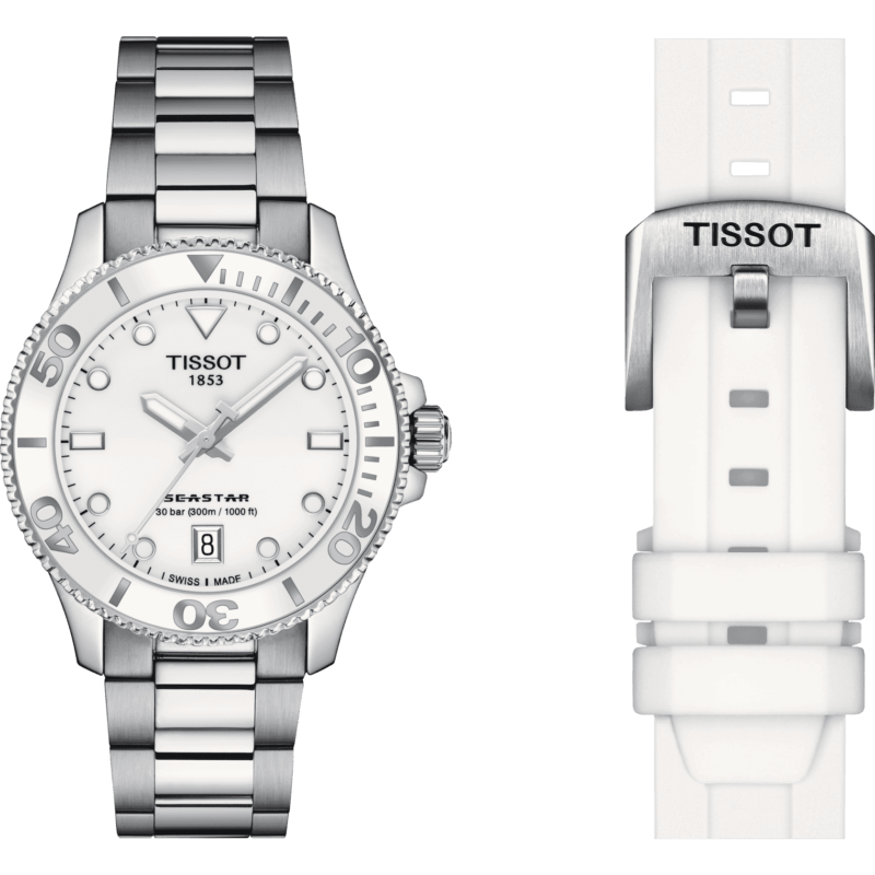 Tissot Seastar 1000 36mm T1202101101100 T-Sport 3