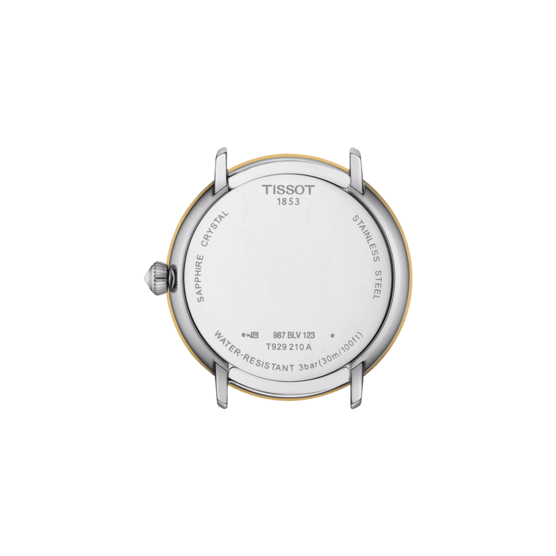 Tissot Glendora 18K Gold bezel T9292104111601 T-Gold 4