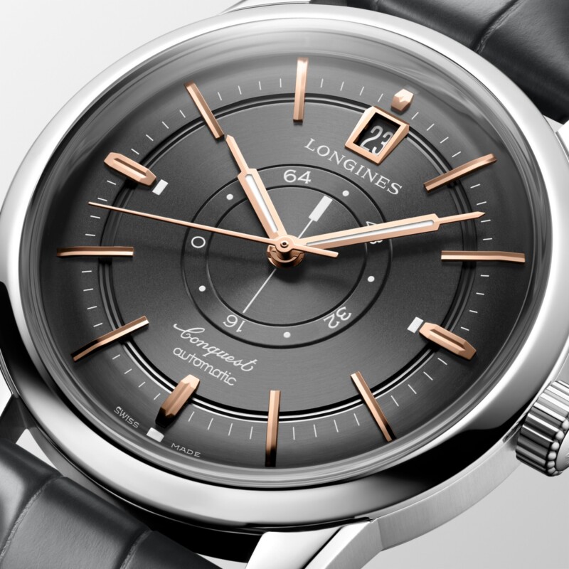 CONQUEST HERITAGE POWER RESERVE L1.648.4.62.2 LONGINES 8