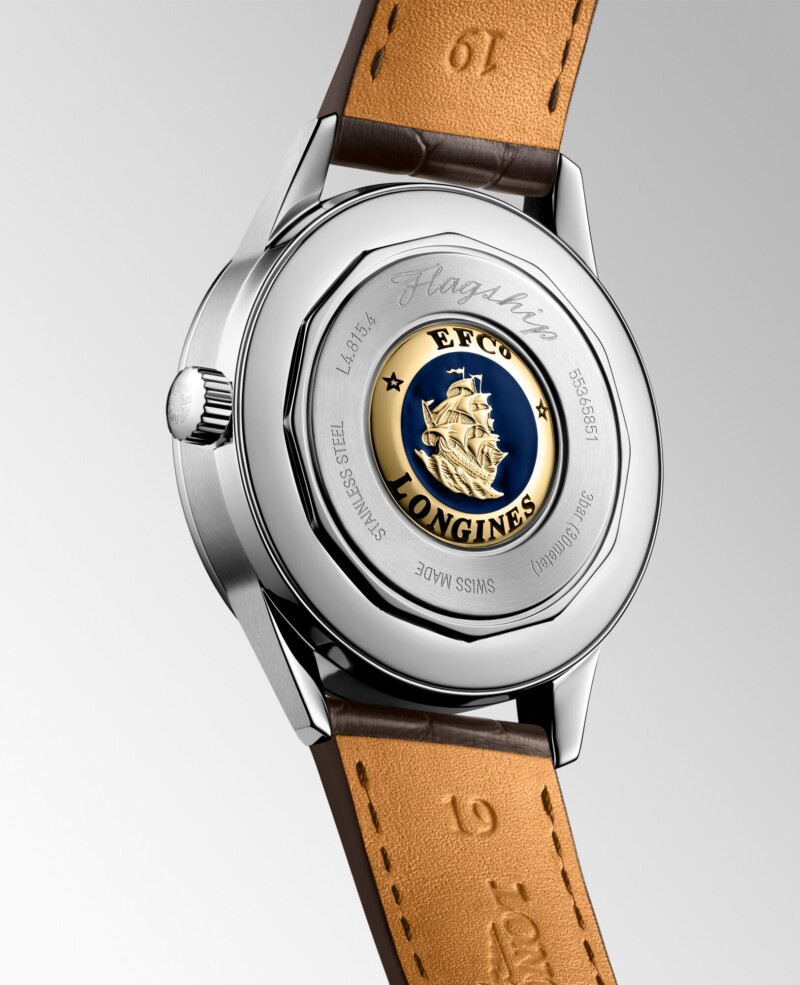 FLAGSHIP HERITAGE MOONPHASE L4.815.4.78.2 LONGINES 4