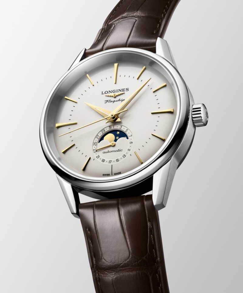 FLAGSHIP HERITAGE MOONPHASE L4.815.4.78.2 LONGINES 6
