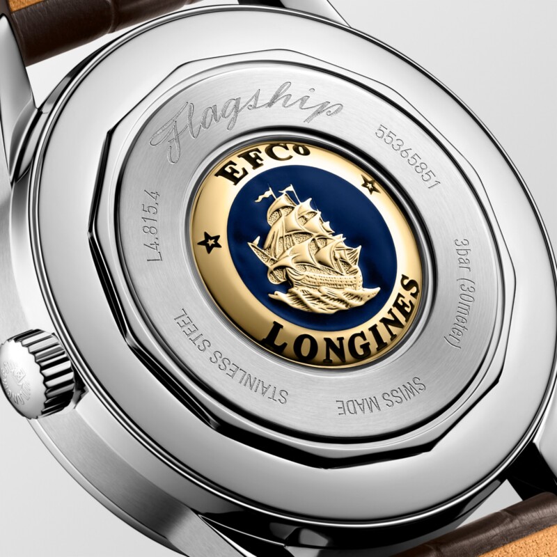 FLAGSHIP HERITAGE MOONPHASE L4.815.4.78.2 LONGINES 5